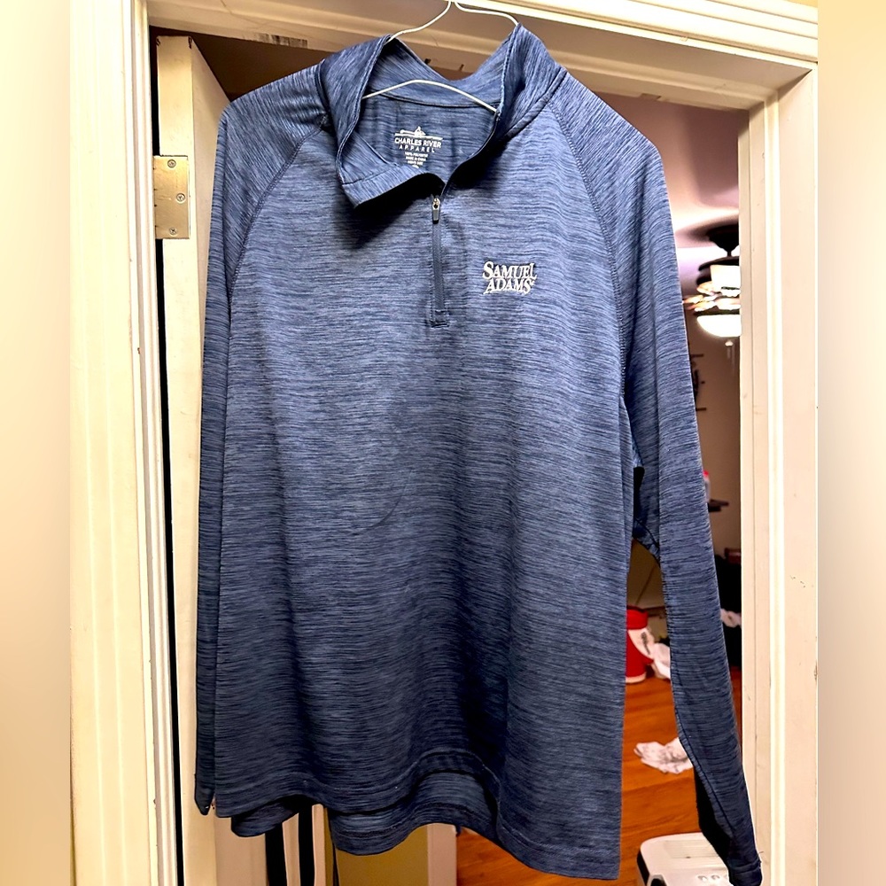 Sam Adams- Charles River Apparel 1/3 Zip- XXL